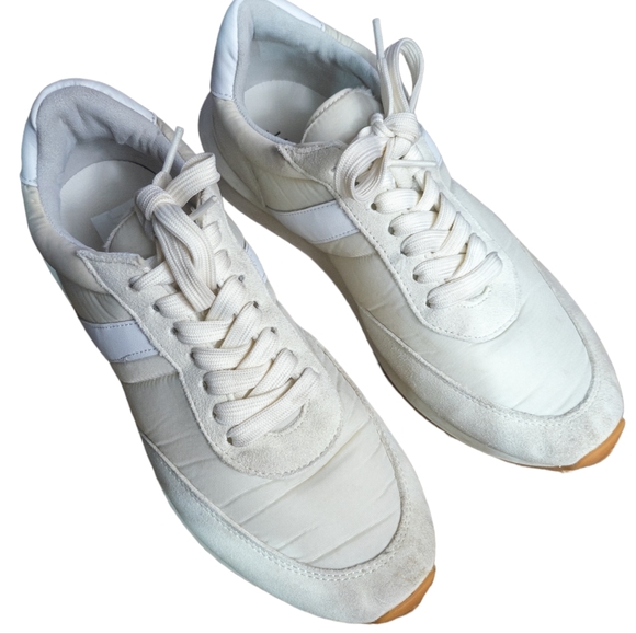 J/Slides Eddie Sneaker White Suede 8 - Picture 9 of 12